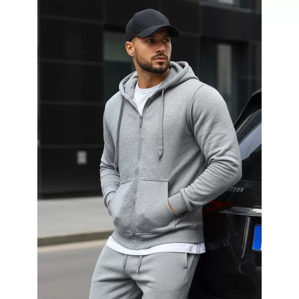  Moški pulover DSTREET BX2412 SVETLO SIVA 
