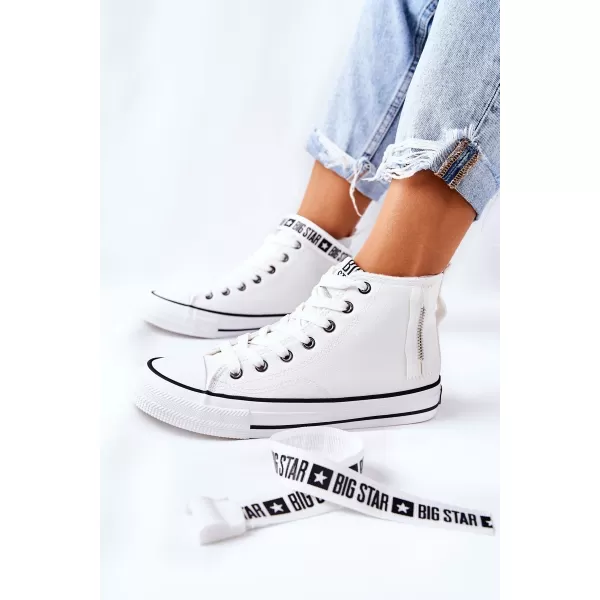  Ženske superge BIG STAR GG274027 WHITE Big Star Shoes 