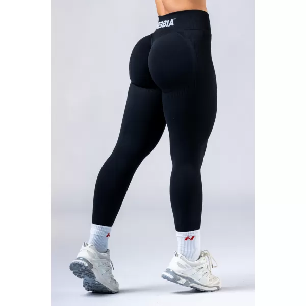  Push-up pajkice z visokim pasom POWER 888 BLACK Nebbia 