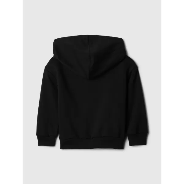  Otroški pulover GAP LOGO PULLOVER HOODIE 824091-00 PRAVA ČRNA 