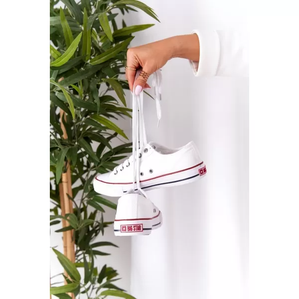  Ženske superge BIG STAR DD274336 WHITE Big Star Shoes 