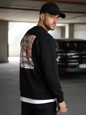 Moški pulover DSTREET BX5947 ČRNA