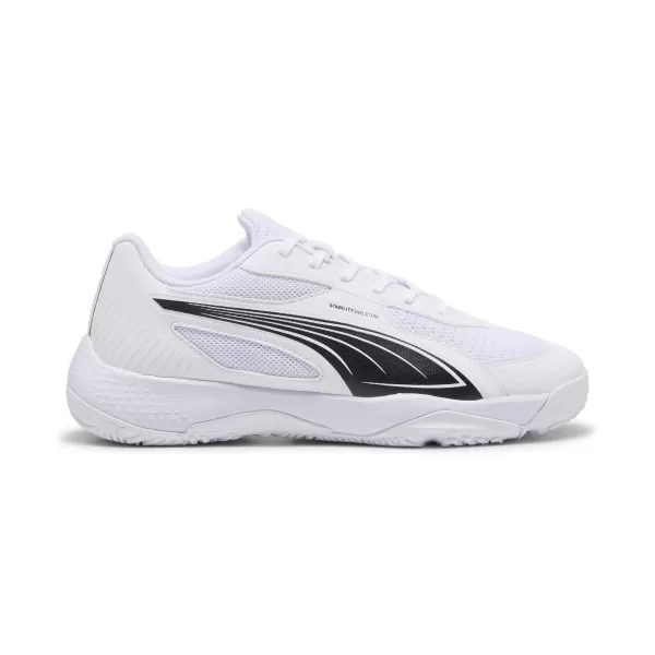 Otroški čevlji PUMA SOLARFLASH III JR 107851_08 PUMA BELA/PUMA ČRNA 