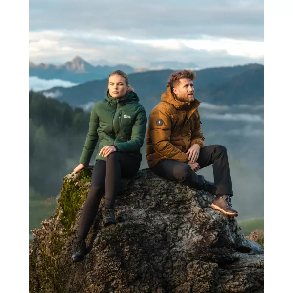  Moška zimska jakna NORDBLANC FYRN NBWJM8257 PUŠTÍKOVA RJAVA 