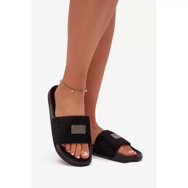  Ženski natikači BIG STAR SS274716 BLACK Big Star Shoes 