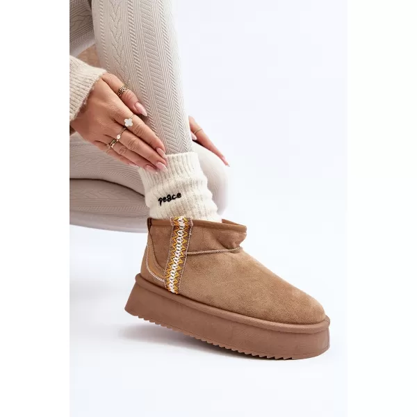  Ženski snežaki BOTO UDRA 29607 KAKI 