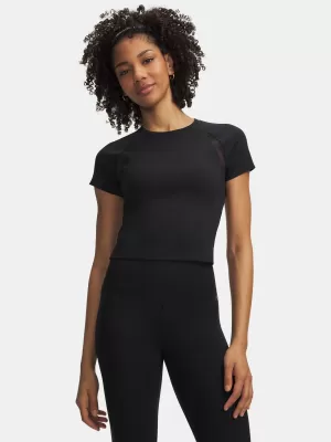 Ženska majica s kratkimi rokavi UNDER ARMOUR MOTION MESH SS 6011045-001 ČRNA