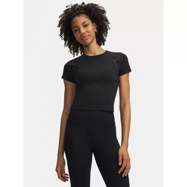  Ženska majica s kratkimi rokavi UNDER ARMOUR MOTION MESH SS 6011045-001 ČRNA 