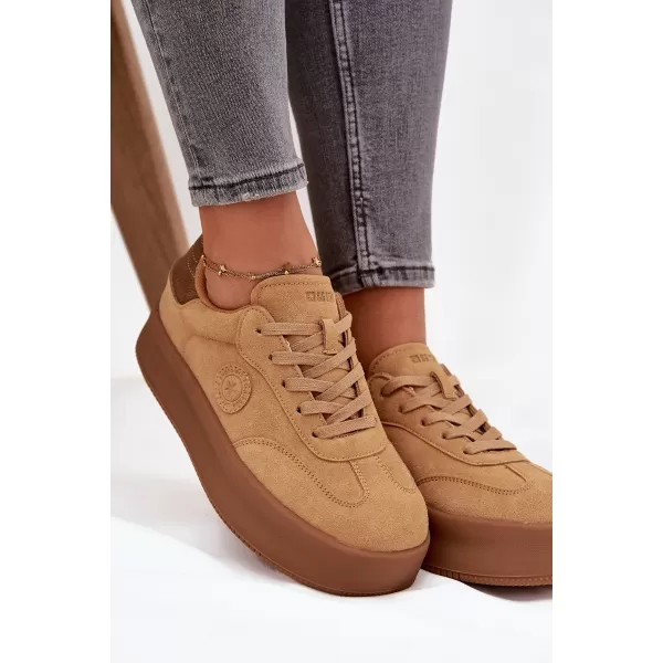  Ženske superge BIG STAR SS274762 BROWN/BEIGE Big Star Shoes 