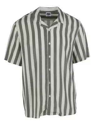 Srajca URBAN CLASSICS TB4150 BLEDA OLJČNA/IZVEN BELEGA
