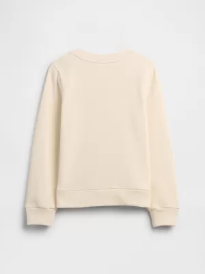 Otroški pulover GAP CREW SWEATSHIRT 839149-04 MEDVED