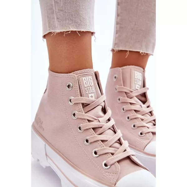  Ženske superge BIG STAR LL274157 NUDE Big Star Shoes 