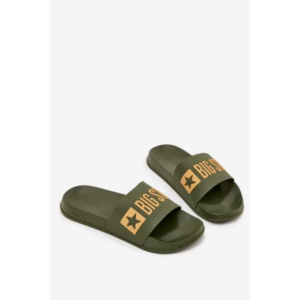  Moški natikači BIG STAR SS174360 GREEN Big Star Shoes 
