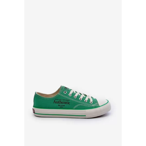 Moške superge BIG STAR NN174062 GREEN Big Star Shoes 