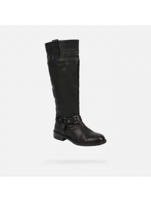Ženski škornji GEOX CATRIA G015022 ČRNA