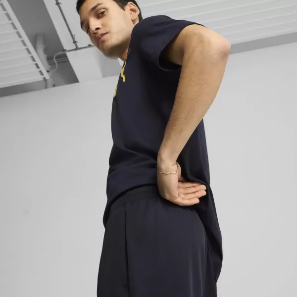  Moške kratke hlače PUMA ESS WOVEN SHORTS 682604_16 NOVA MORNARICA 