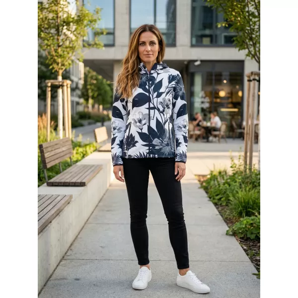  Ženska vrhunska softshell jakna ALTISPORT VOJ/ALW115JACK01 ČRNO/BELO 