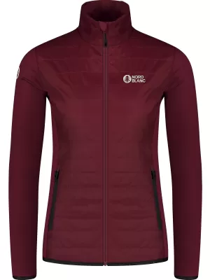 Ženska športna jakna NORDBLANC HINTER NBWJL8361 BORDO