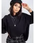 Ženski pulover BASIC FEEL GOOD RV-BL-5185.82P NOIR