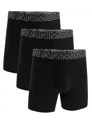 Moške boksarice UNDER ARMOUR M UA PERF COTTON 3IN ČRNA