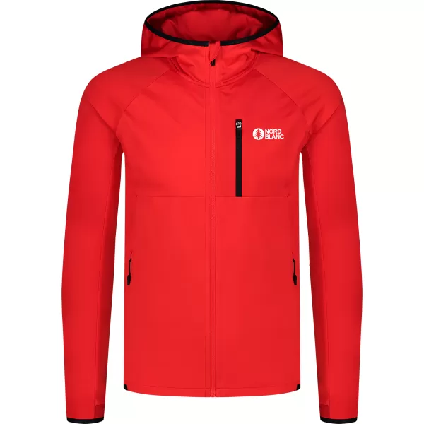 Moški powerfleece pulover NORDBLANC CREEK NBWFM8280 RDEČA 