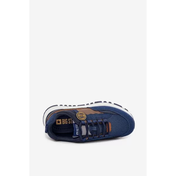  Moške superge BIG STAR RR174279 MODRE Big Star Shoes 