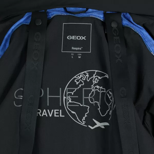  Moška jakna GEOX SPHERICA G012280 ČRNA 