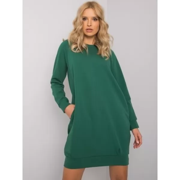  Obleka BASIC FEEL GOOD RV-TU-5184.93P TEMNO ZELENA 