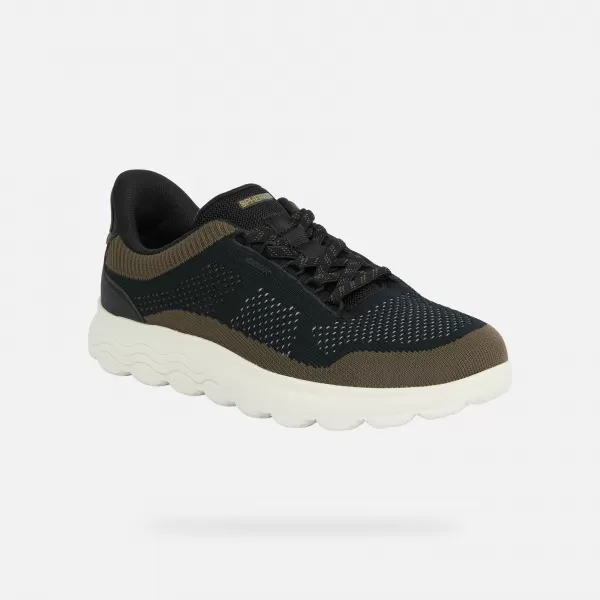  Moške superge GEOX SPHERICA PLUS FAST IN G014662 ČRNA 