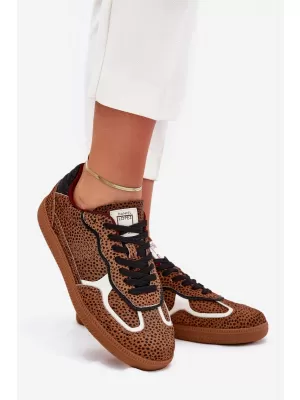 Ženske superge LOPEZ JUST DARE SS2D4016 BROWN/BEIGE Daniel Lopez Just Dare
