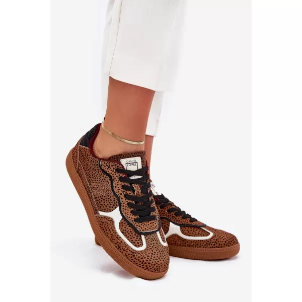  Ženske superge LOPEZ JUST DARE SS2D4016 BROWN/BEIGE Daniel Lopez Just Dare 