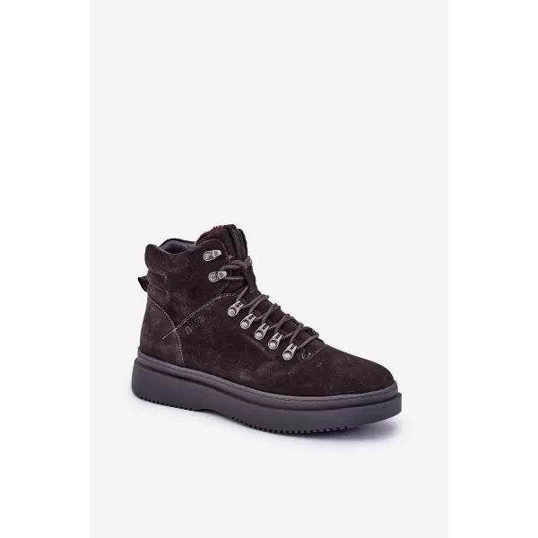  Moški čevlji BIG STAR OO174189 BROWN/BEIGE Big Star Shoes 