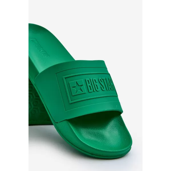  Moški natikači BIG STAR NN174650 GREEN Big Star Shoes 