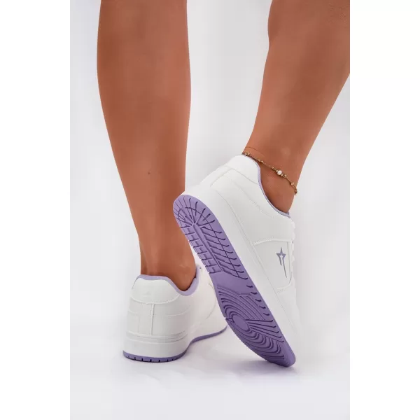  Ženske superge BIG STAR RR274A245 WHITE/PURPLE Big Star Shoes 