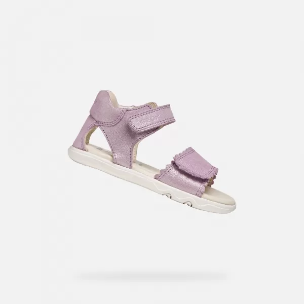  Dekliški sandali GEOX SANDAL STEPPIEUP B656QB000CRC8020 ROZA 