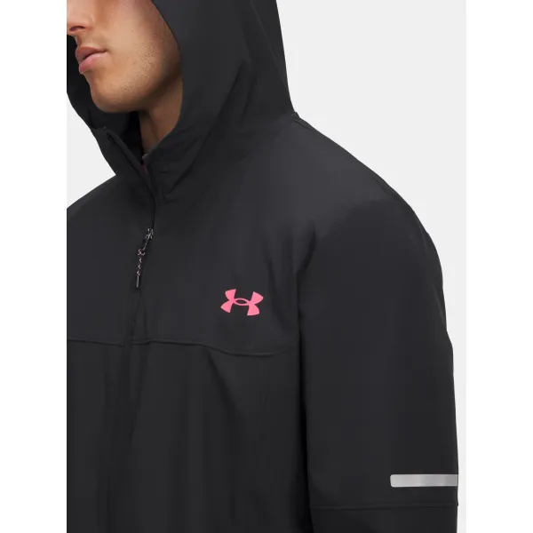  Moška jakna UNDER ARMOUR TECH UTILITY WOVEN JCKT 6004967-001 ČRNA 
