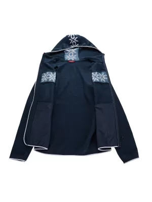 Moški topel pulover ALPINE PRO NORES MODRA