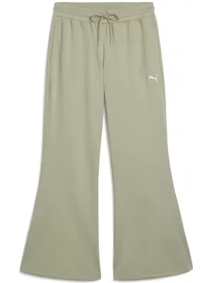 Ženske hlače PUMA WARDROBE ESS FLARED PANTS 632045-82 LUKS VOJSKA