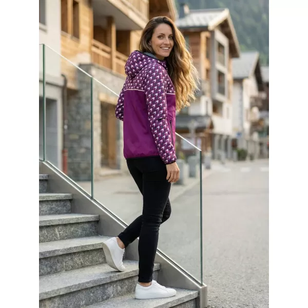  Ženska vrhunska softshell jakna ALTISPORT VOJ/ALW048JACK01 VIJOLIČNA 