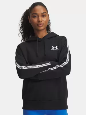Ženski pulover UNDER ARMOUR ICON FLEECE TAPED HDY 6003708-004 ČRNA