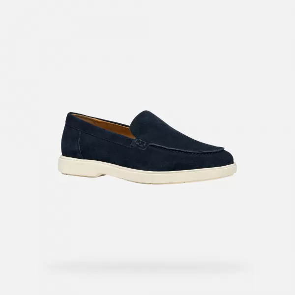  Moški mokasini GEOX SPHERICA EC17 G014395 TEMNO MODRA 