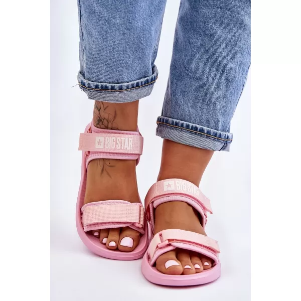  Ženski sandali BIG STAR LL274729 PINK Big Star Shoes 