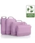 Kovček HEYS Ecotex Compression Packing Cube 4 Pc Set LILA CVET