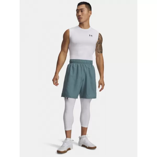  Moške kratke hlače UNDER ARMOUR UA TECH WOVEN WORDMARK SHORT 1383356-587 MODRA 