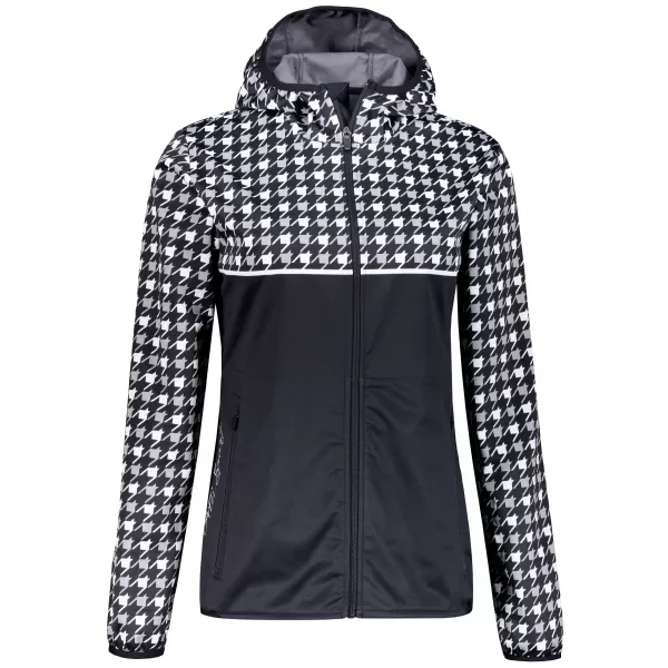  Ženska vrhunska softshell jakna ALTISPORT VOJ/ALW048JACK01 ČRNO-BELO 