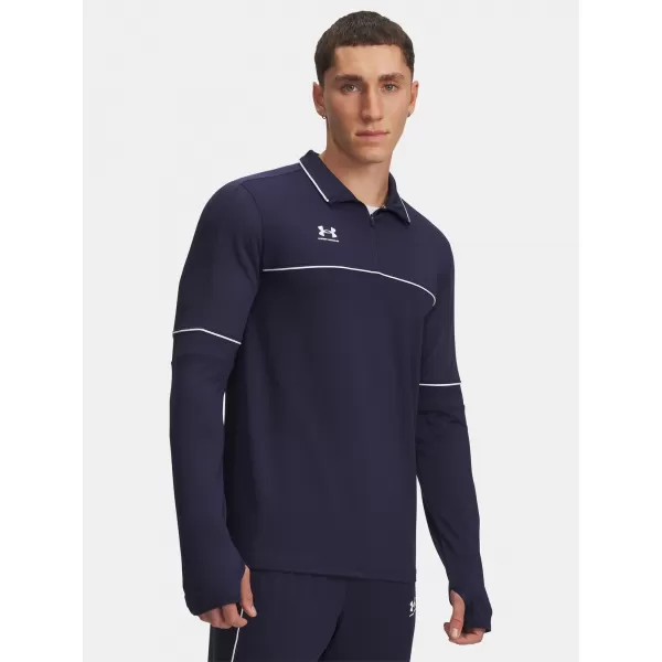  Moški pulover UNDER ARMOUR UA M CHALLENGER TRAINING QZ 6004043-410 MODRA 