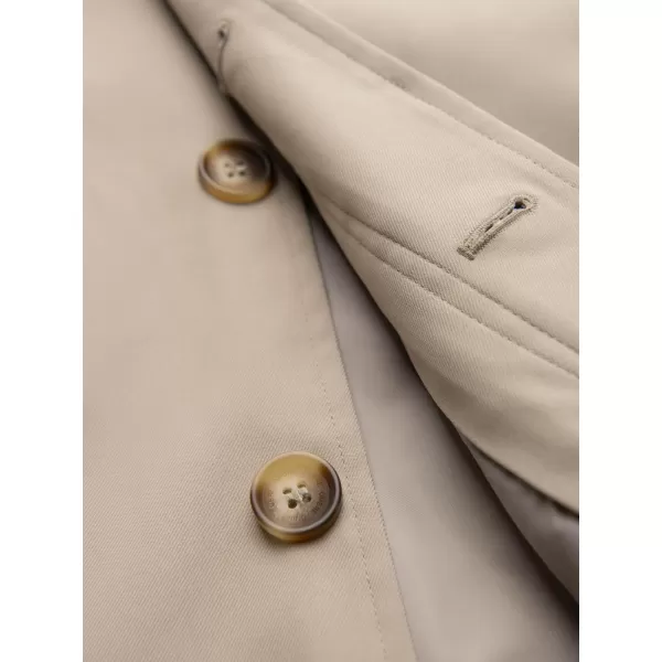  Moški plašč OMBRE OM-COLC-0139 BEŽ 