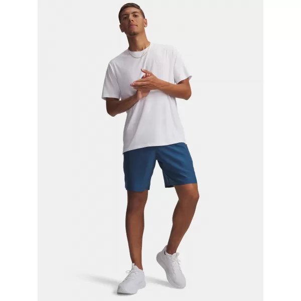 Moške kratke hlače UNDER ARMOUR UA TECH WOVEN WORDMARK SHORT 1383356-498 MODRA 