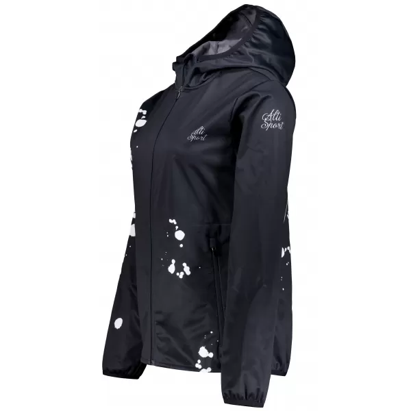  Ženska vrhunska softshell jakna ALTISPORT VOJ/ALW077JACK01 ČRNA 