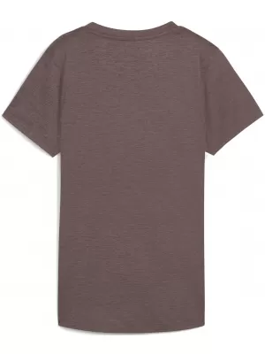 Ženska majica s kratkimi rokavi PUMA W TAD ESSENTIAL HEATHER TEE 525891-88 ROZIN HEATHER